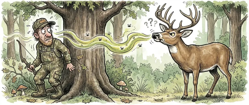 scent control for deer hunting